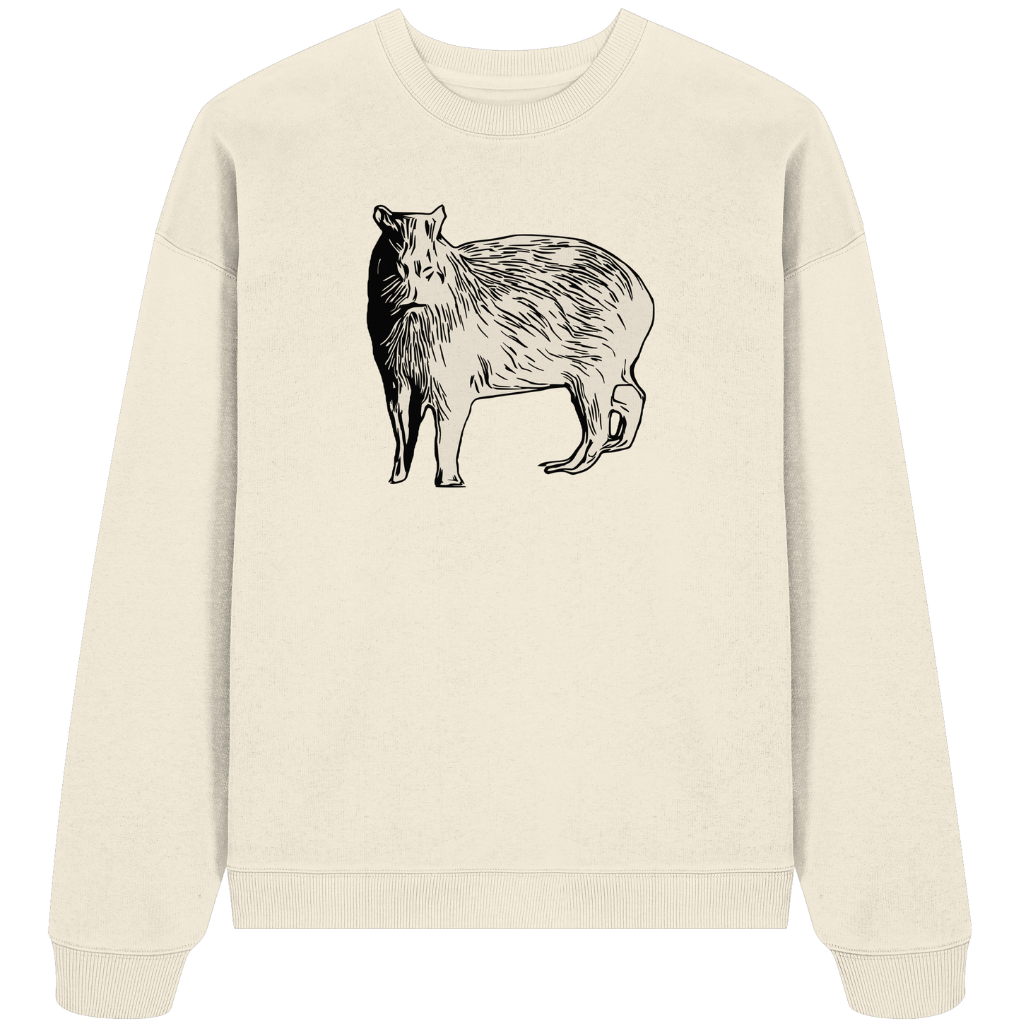 Capybara - Organic Oversize Sweatshirt