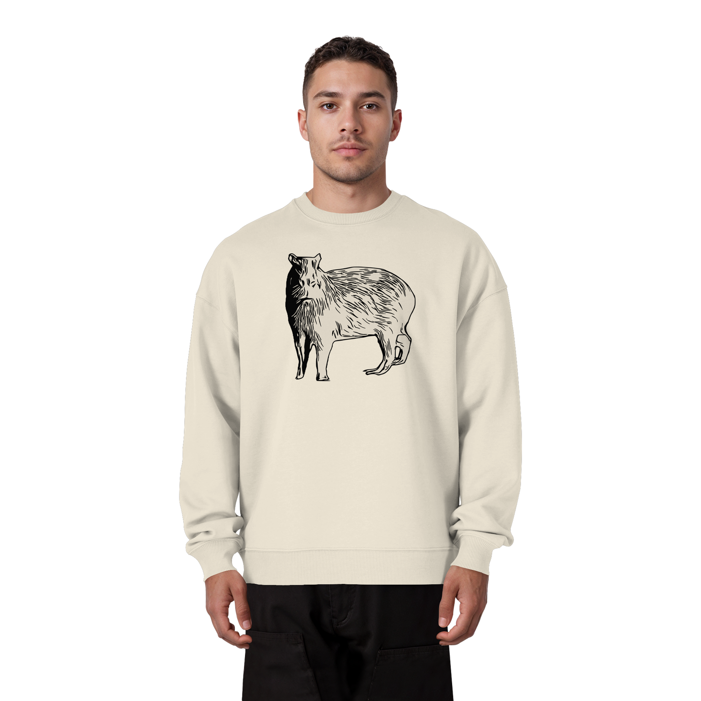 Capybara - Organic Oversize Sweatshirt