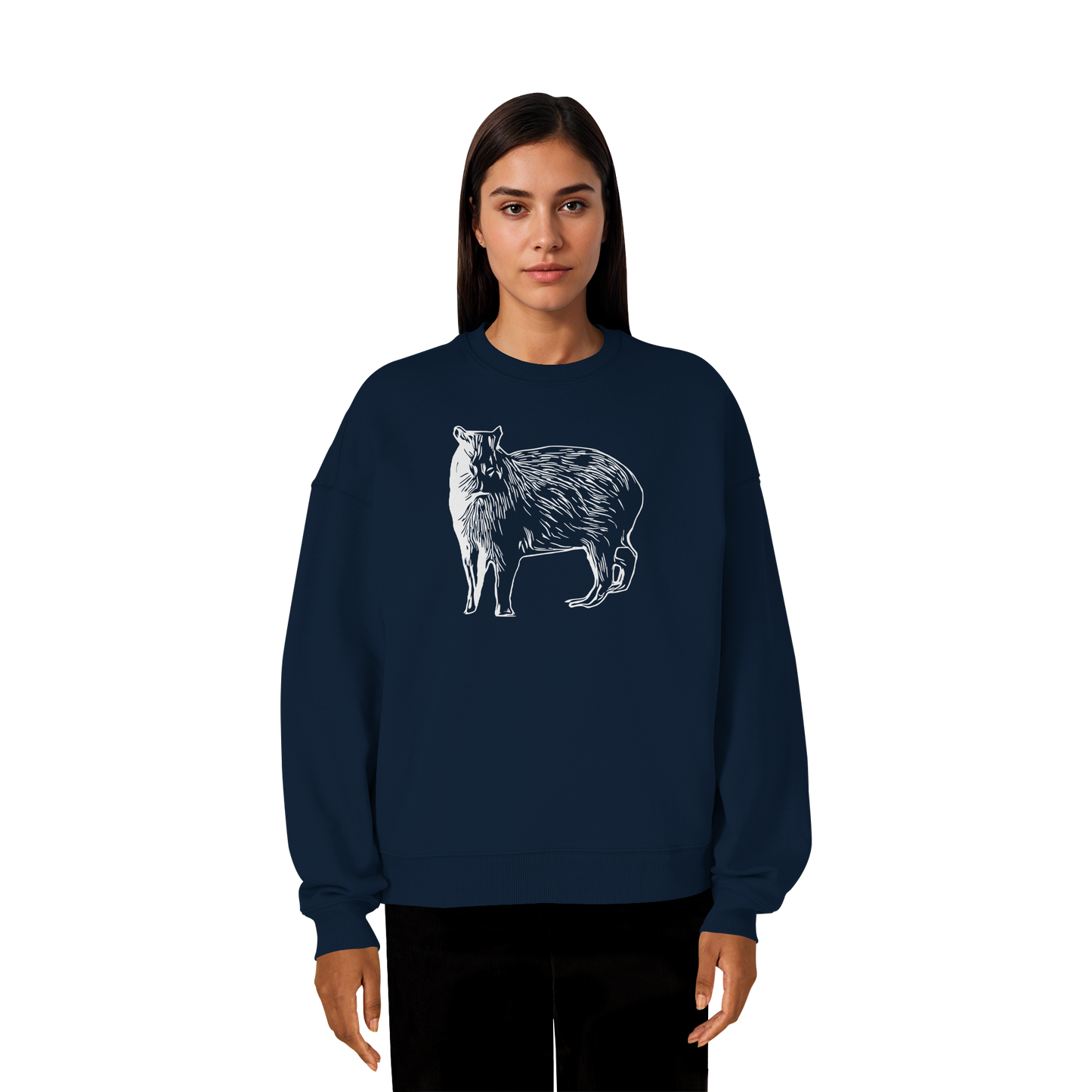 Capybara - Organic Oversize Sweatshirt