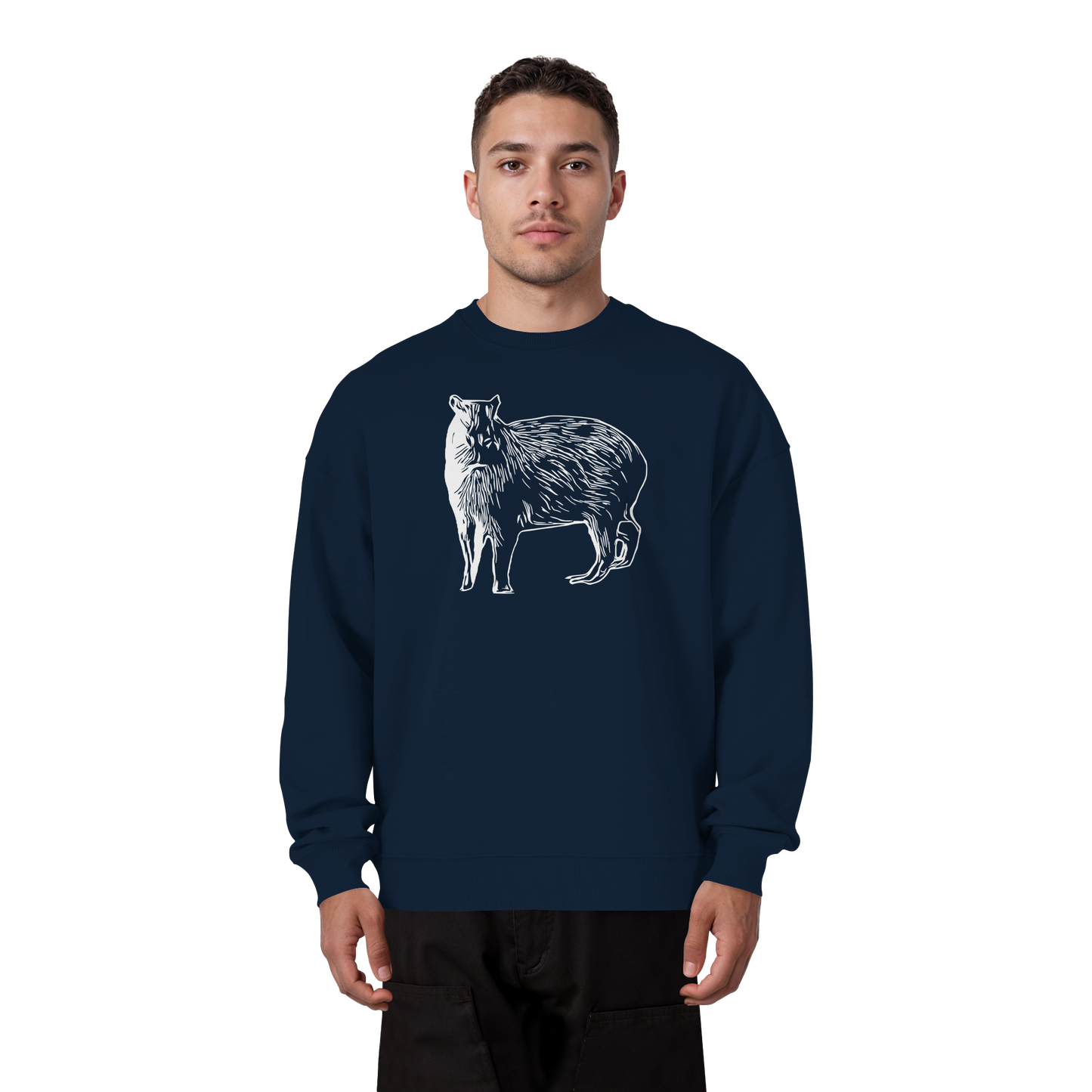 Capybara - Organic Oversize Sweatshirt