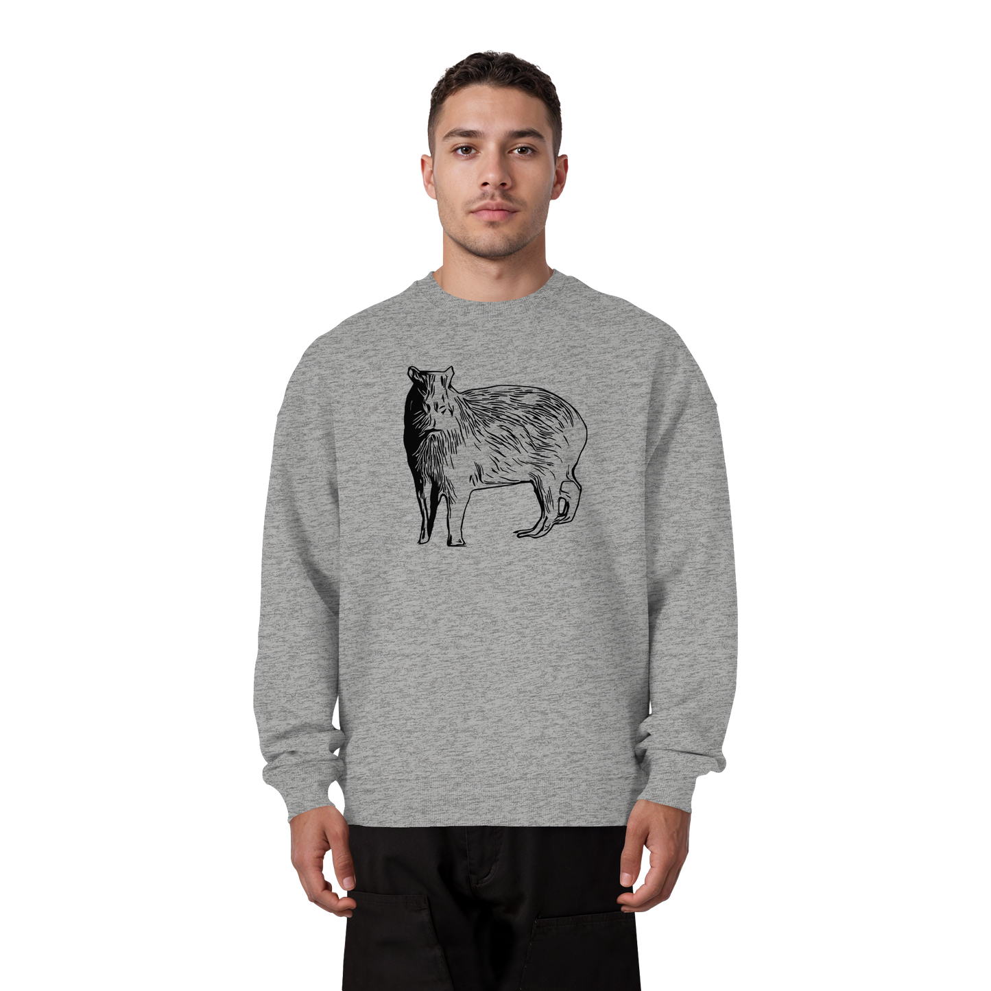 Capybara - Organic Oversize Sweatshirt