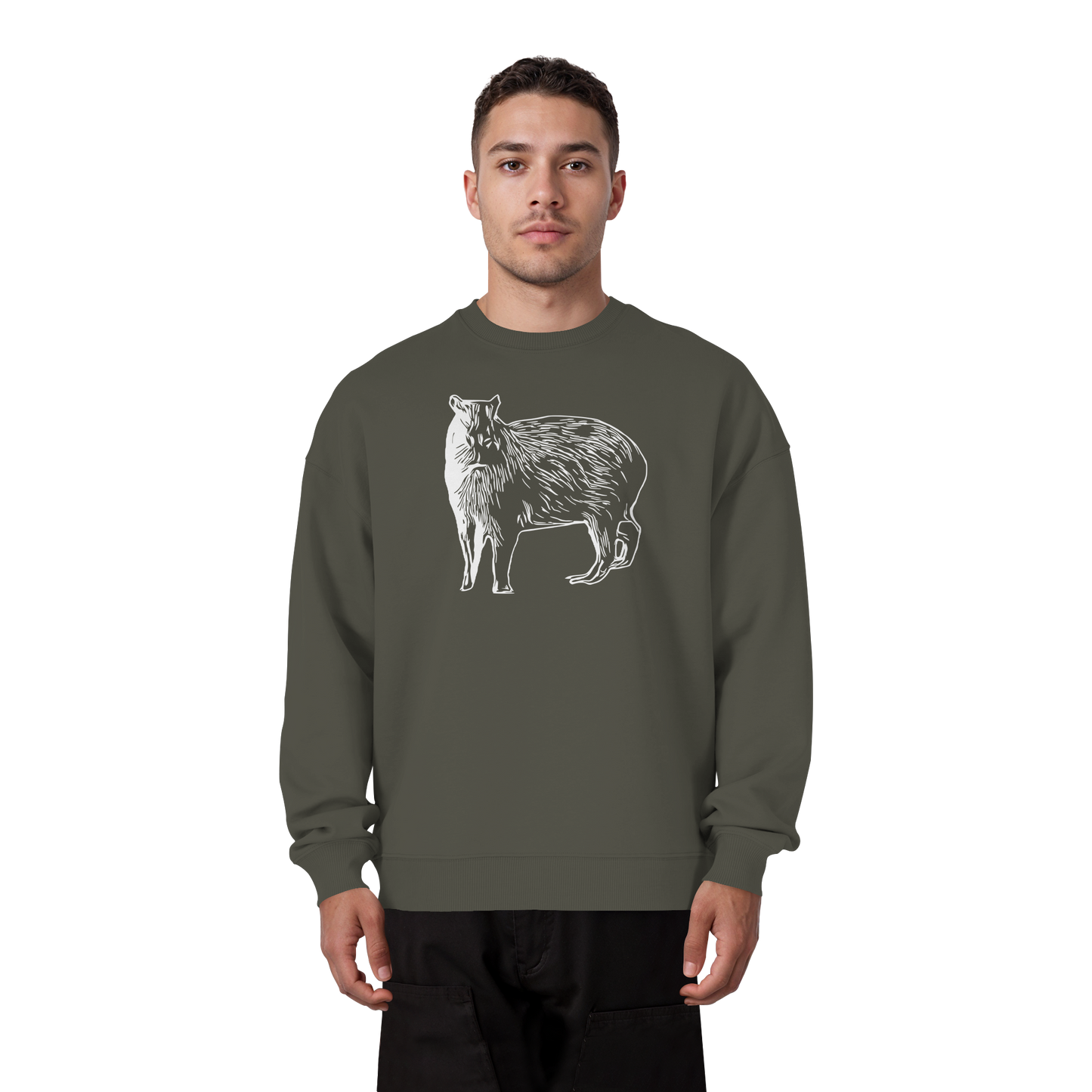 Capybara - Organic Oversize Sweatshirt