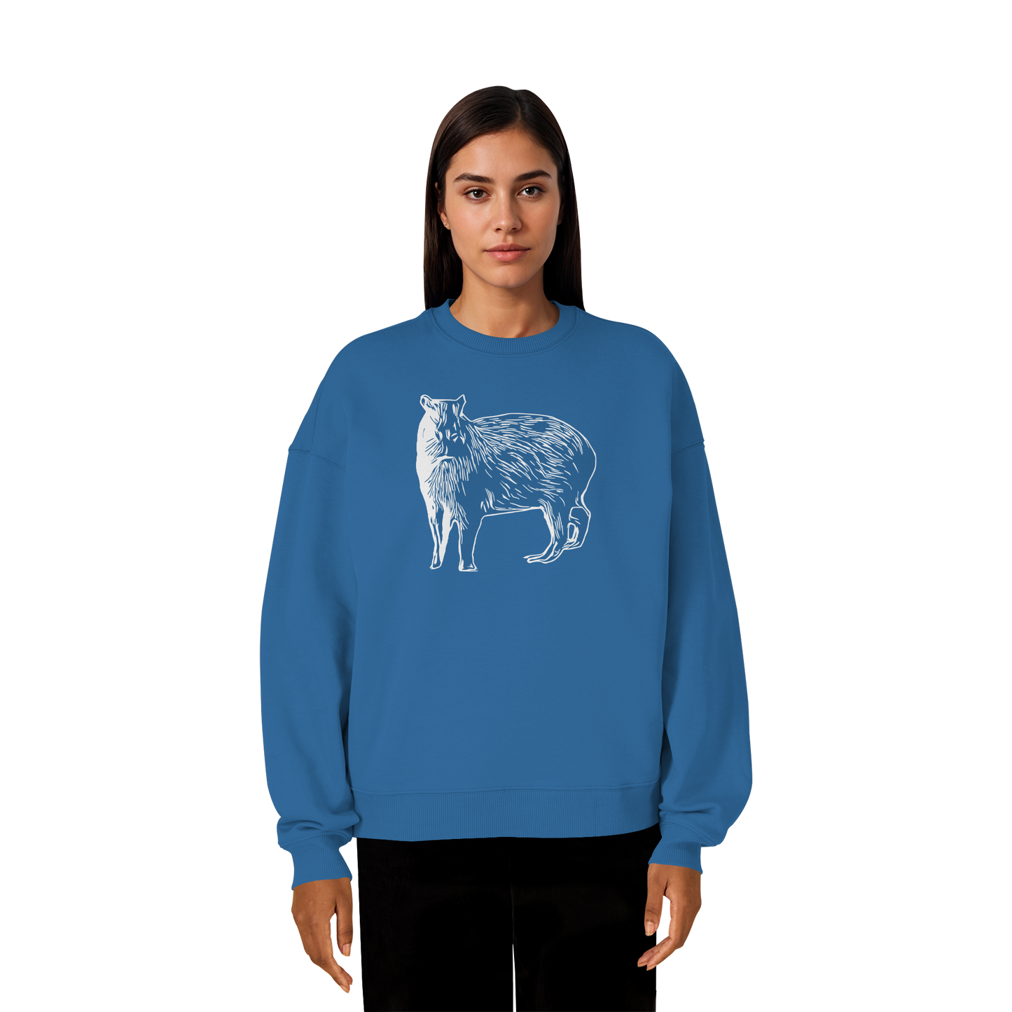Capybara - Organic Oversize Sweatshirt