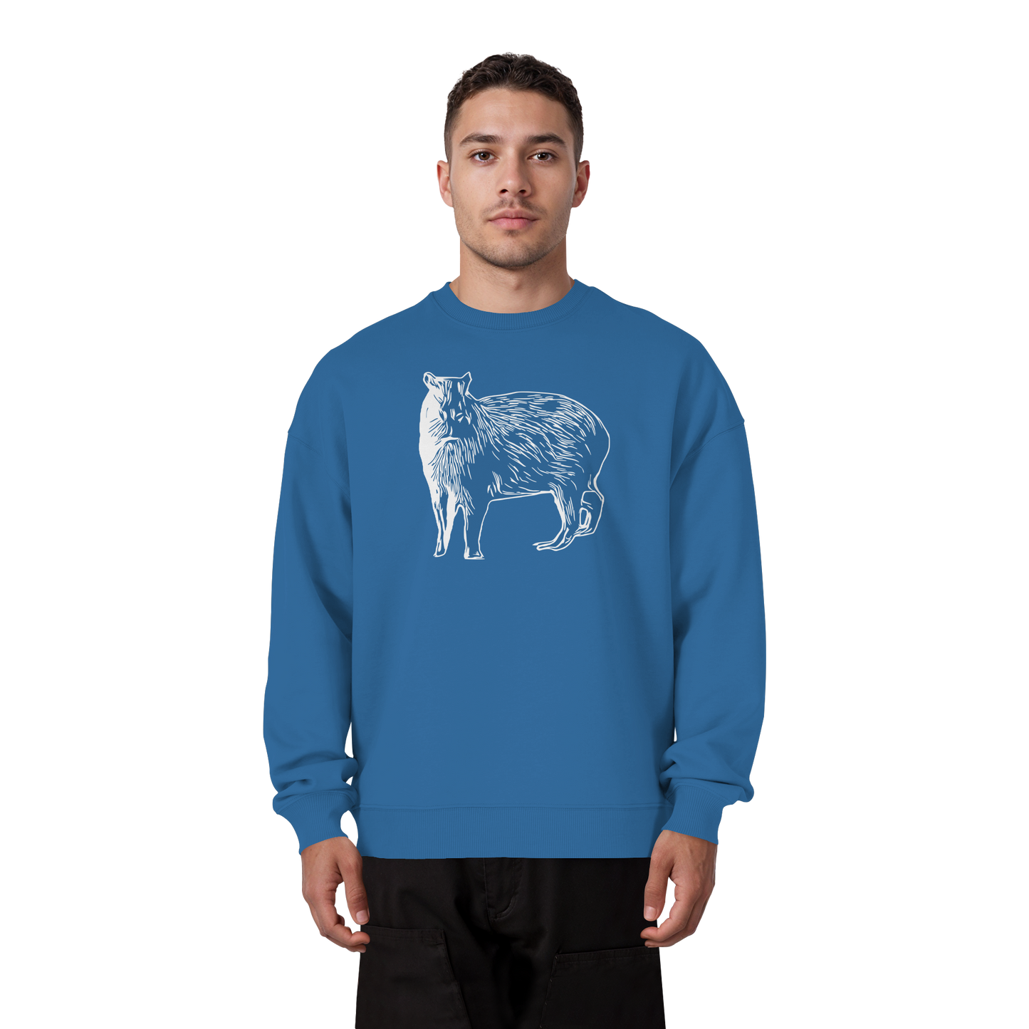 Capybara - Organic Oversize Sweatshirt