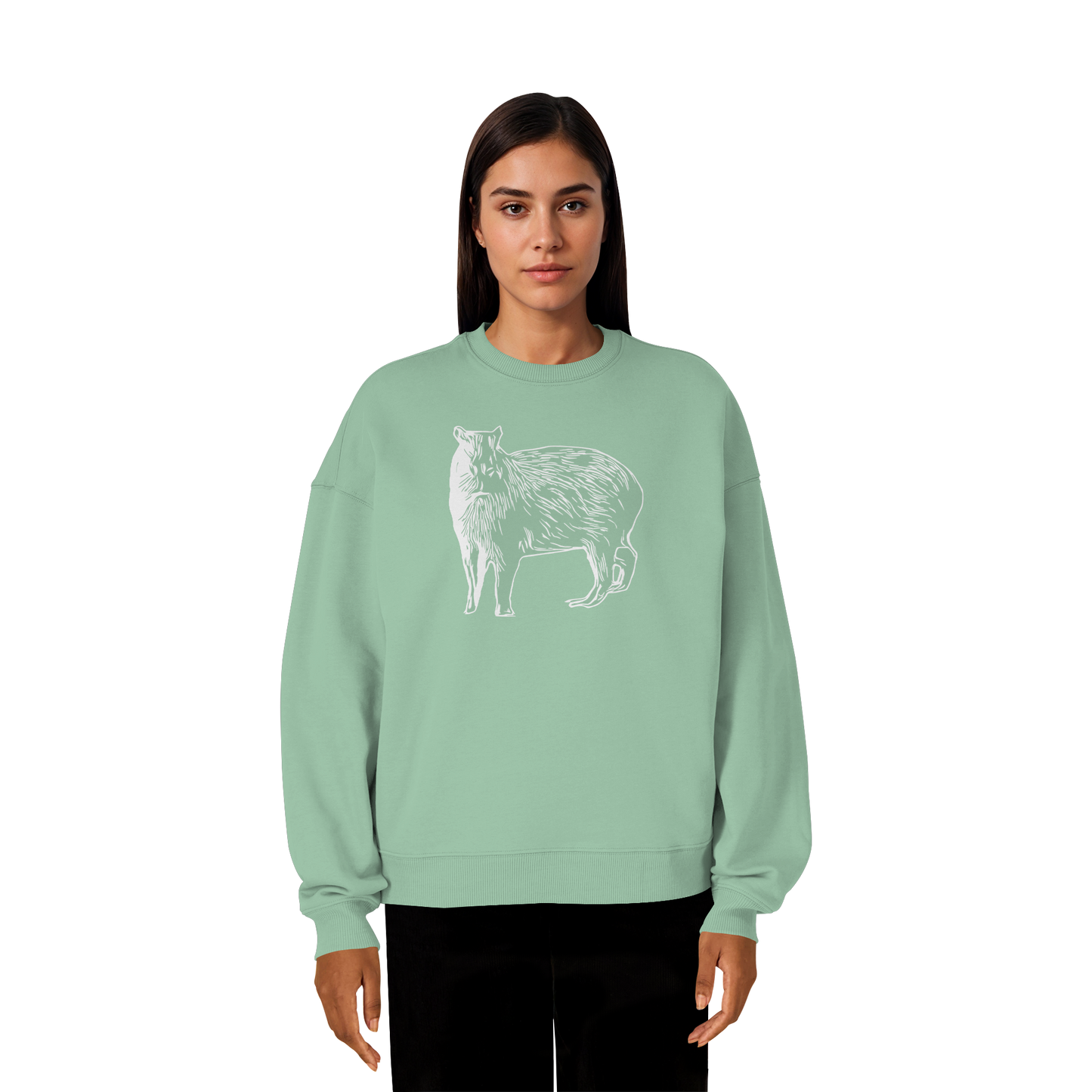 Capybara - Organic Oversize Sweatshirt