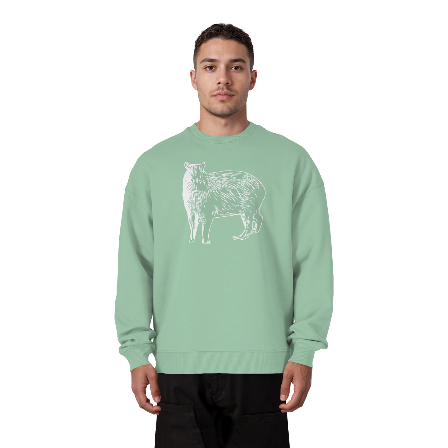 Capybara - Organic Oversize Sweatshirt
