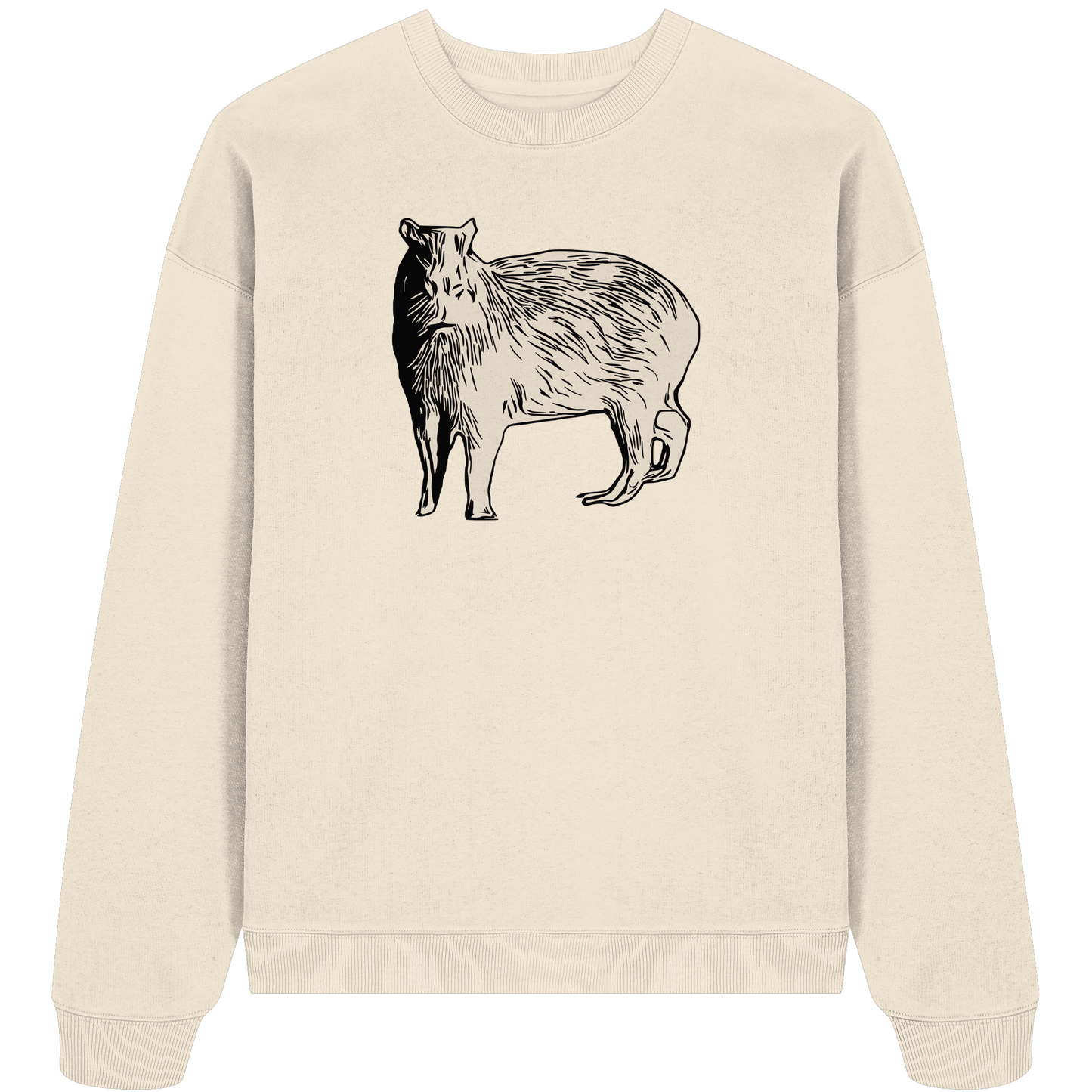 Capybara - Organic Oversize Sweatshirt