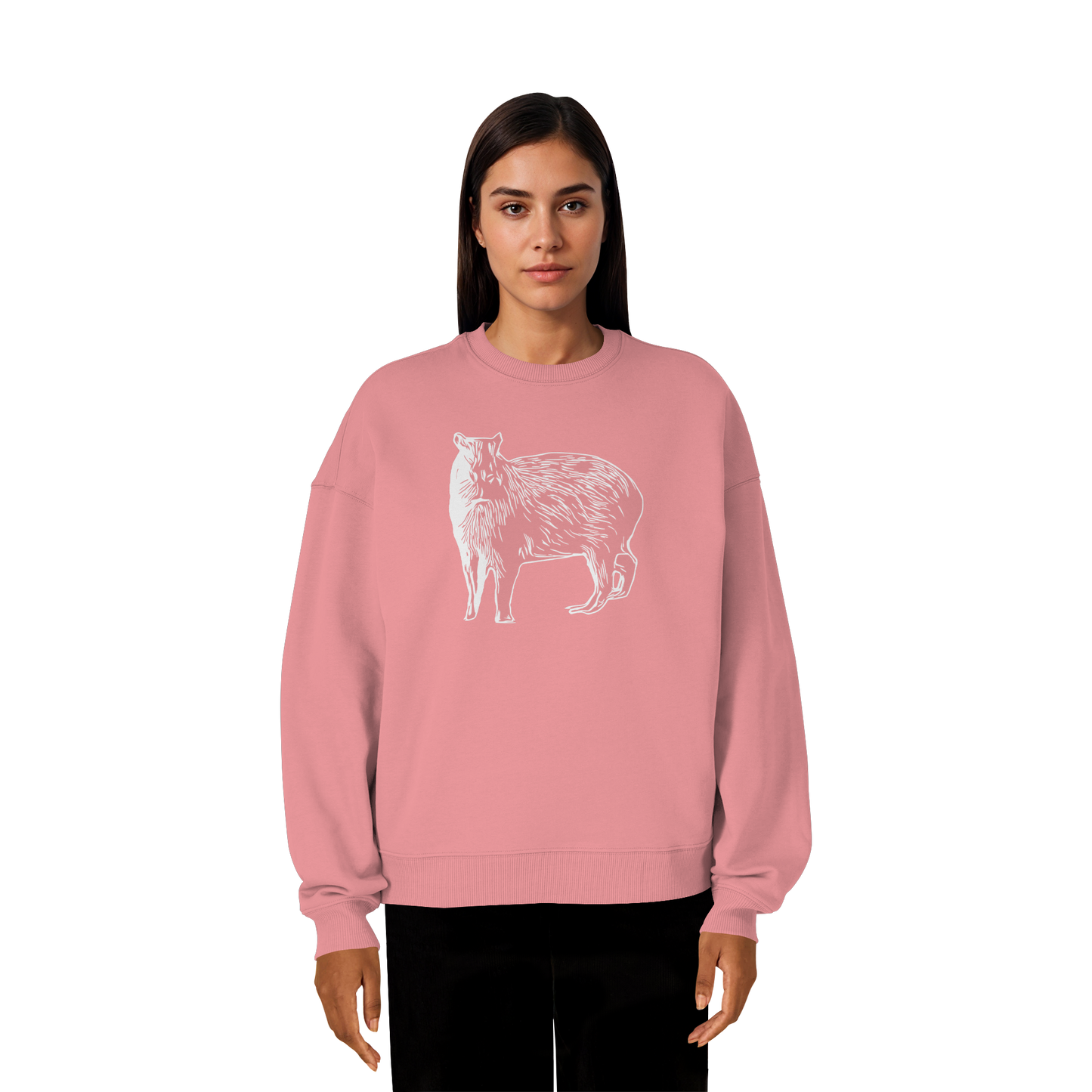 Capybara - Organic Oversize Sweatshirt