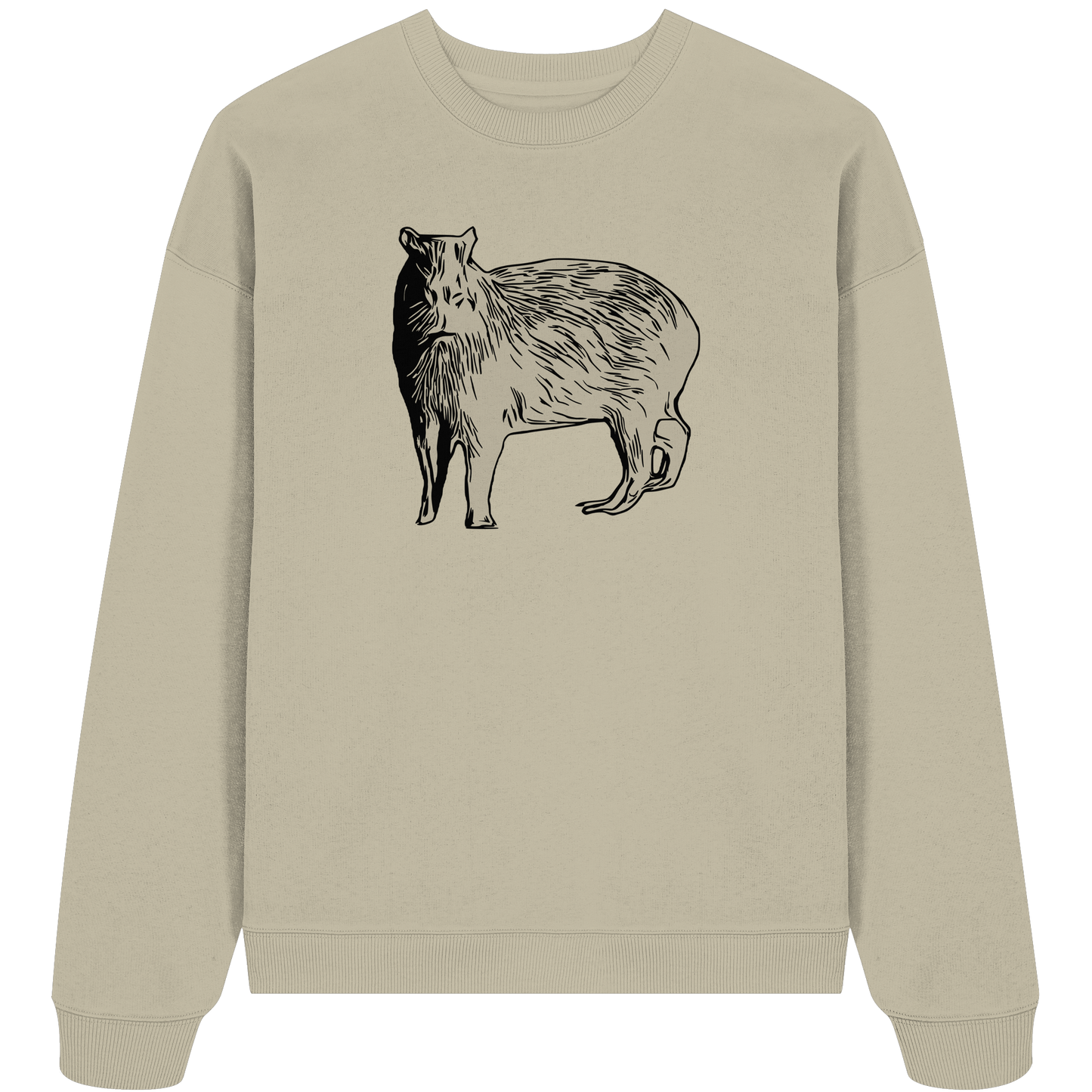 Capybara - Organic Oversize Sweatshirt