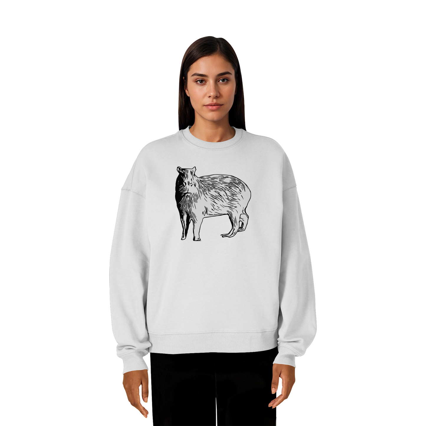 Capybara - Organic Oversize Sweatshirt