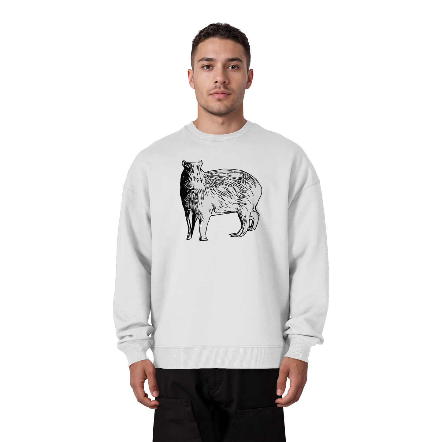 Capybara - Organic Oversize Sweatshirt