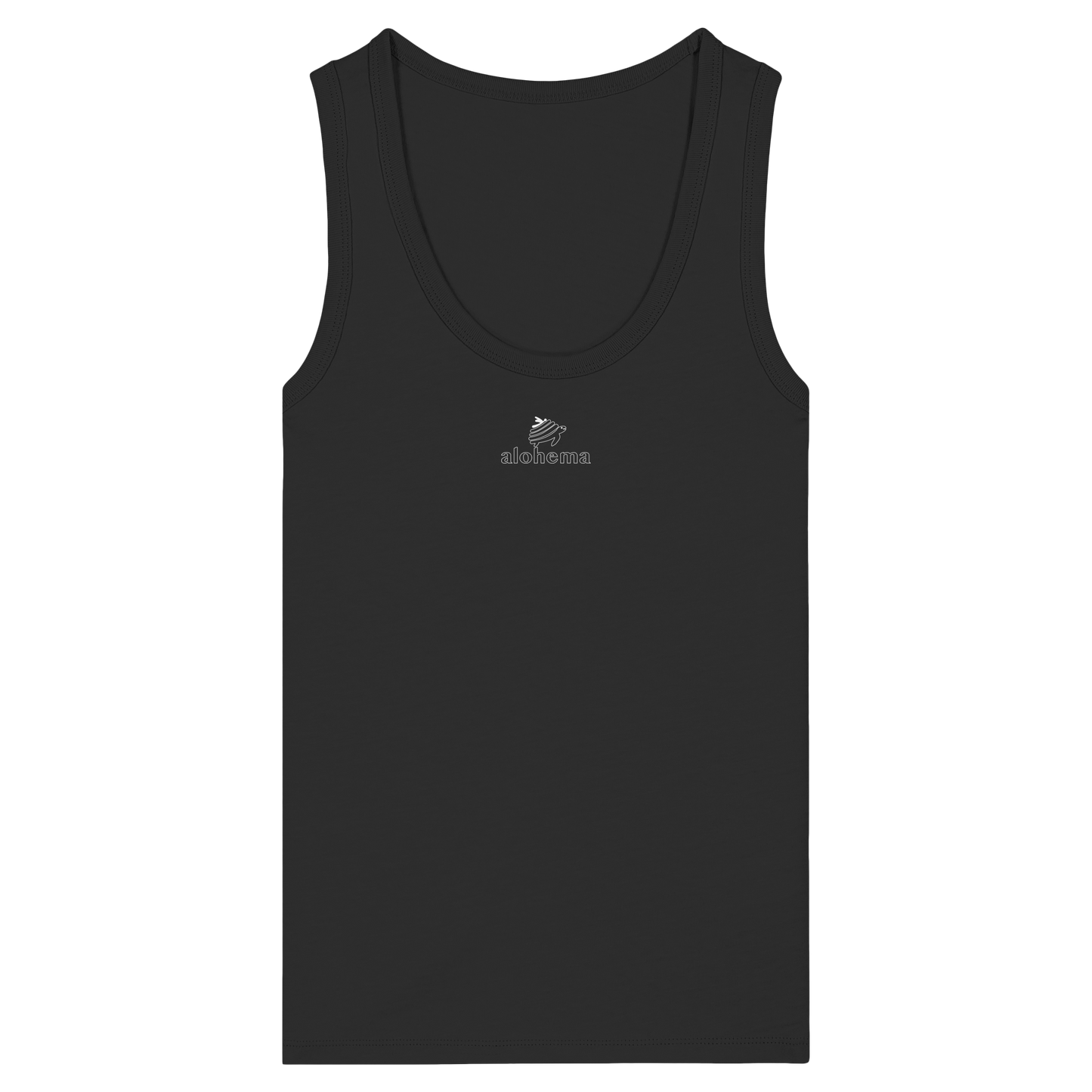 alohema - Womens Organic Fitted Tank Top